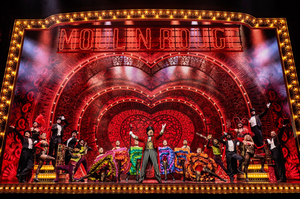 Moulin Rouge! The Musical. Photo: Matt Crockett.