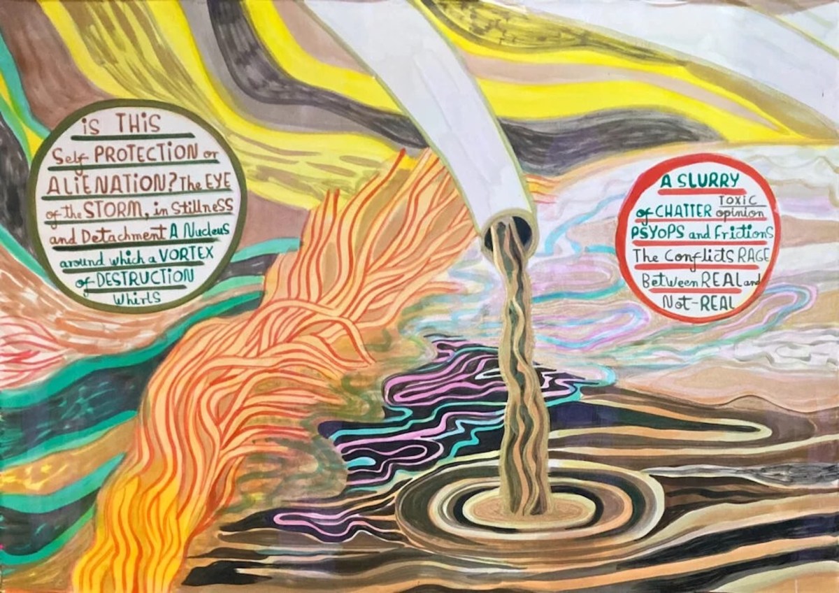 From Everything Is Energy by Emma Talbot at Arnolfini, Bristol. Image: supplied.