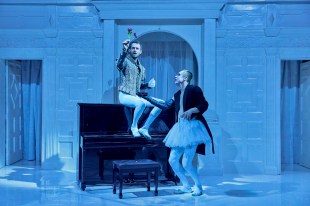 Michael Marcus and Sergo Vares in A Midsummer Nights Dream. Photo: Rich Lakos.