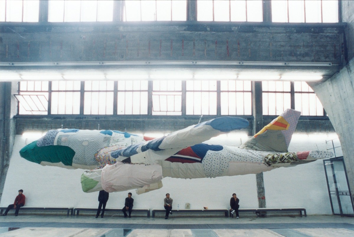 Yin Xiuzhen, International Airline. Courtesy: the artist and Beijing Commune.