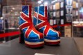 Geri Halliwell’s Union Jack boots. Photo: City of London Corporation. London art guide June 2026