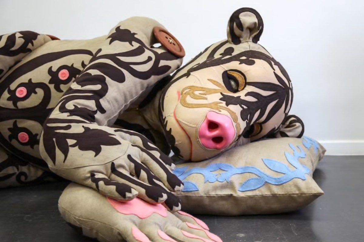 Jonathan Baldock, Bear Hug, 2026. Photo: Alice Hendy. Courtesy: the artist and Arnolfini.
