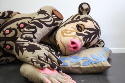 Jonathan Baldock, Bear Hug, 2026. Photo: Alice Hendy. Courtesy: the artist and Arnolfini.