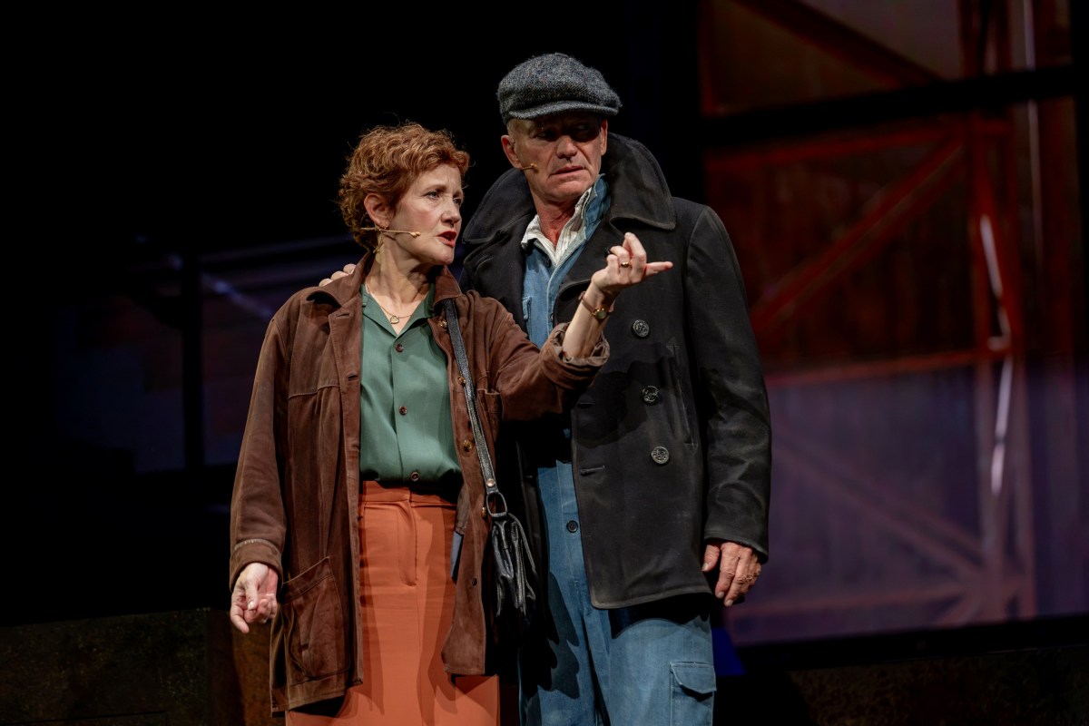 Jackie Morrison and Sting in The Last Ship. Photo: Nienke de Groot.
