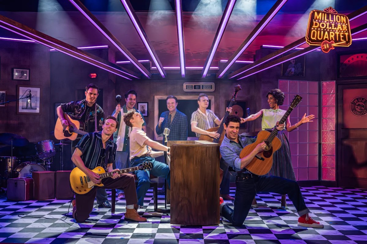 Million Dollar Quartet Company. Photo: Supplied.