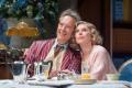 Richard E Grant and Christine Baranski in Hay Fever. Photo: Marc Brenner.