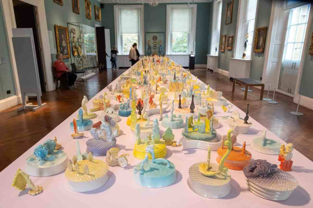 Installation view, Richard Slee, The Holburne Museum. Photo: Supplied.